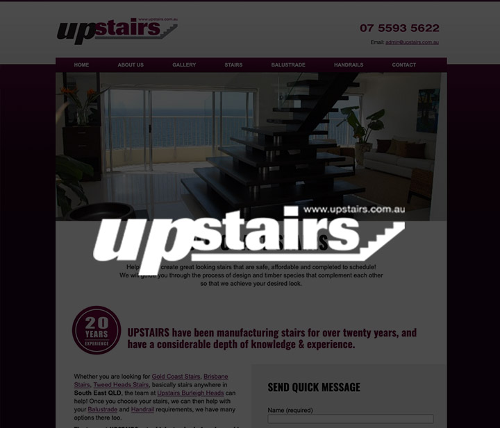 Upstairs